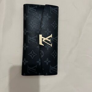 Louis Vuitton Midnight Blue Monogram Clutch